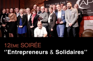 7 Nov. 2019 - 12ème Soirée &quot;Entrepreneurs &amp; Solidaires&quot;